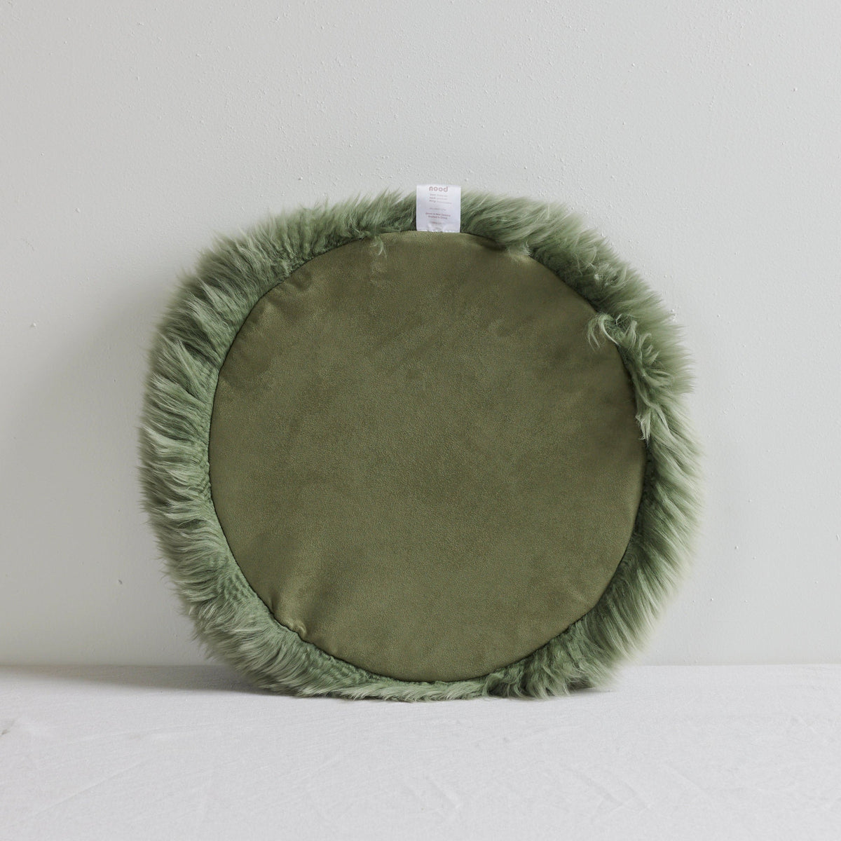 Sheepskin Round Seat Cushion