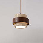 Perra Travertine Pendant Light