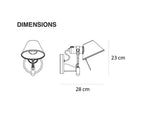 Tolomeo Faretto Adjustable Wall Light – Refined Aluminium Design