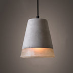 Minimalist Cement Pendant Light