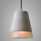 Minimalist Cement Pendant Light