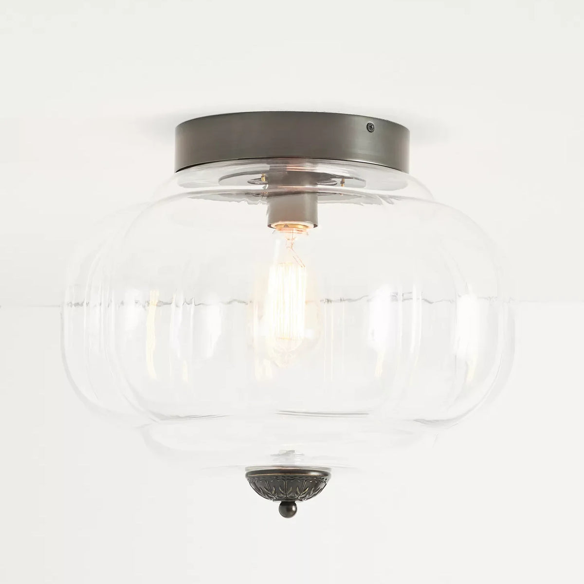 Eloise Vintage Glass Ceiling Light