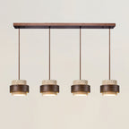 Perra Travertine Pendant Light