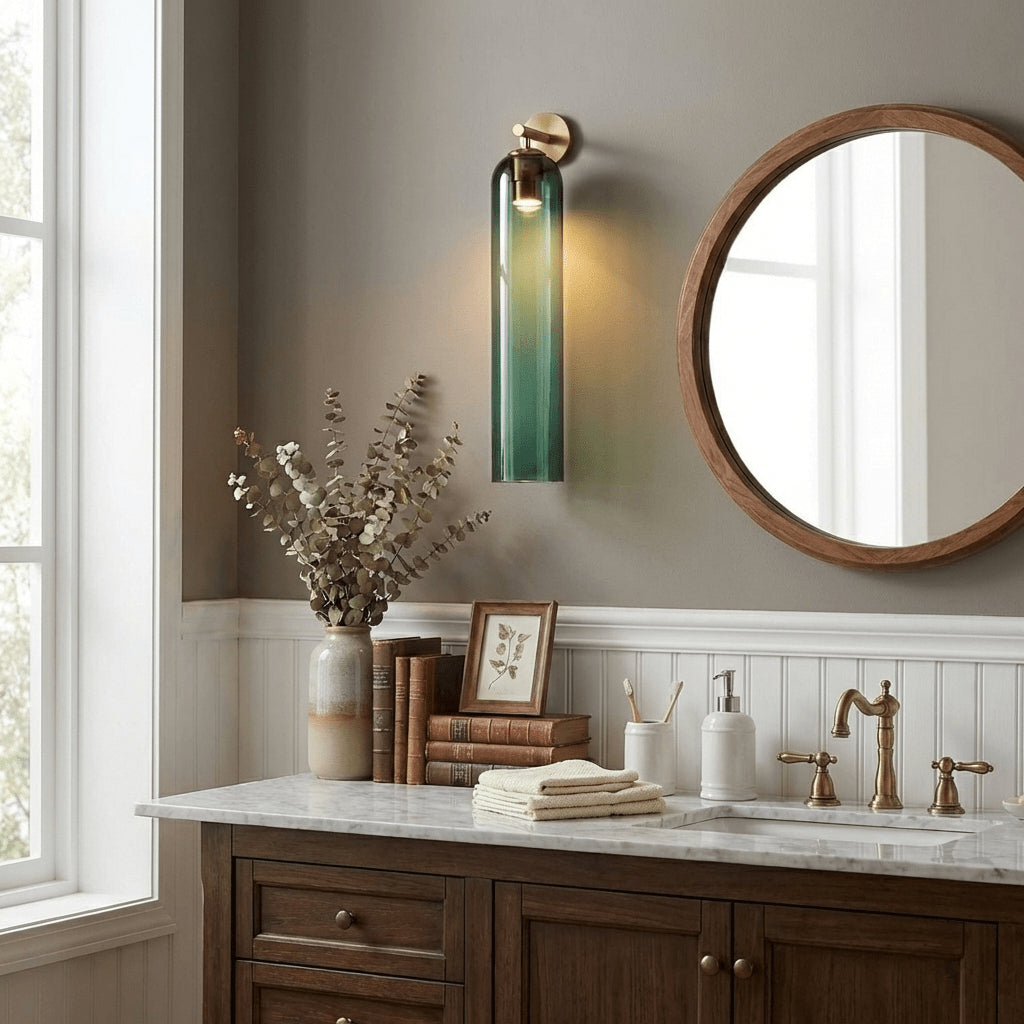 Art Glass Wall Sconce