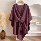 Women's Windproof Shawl Coat