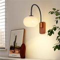 Rotating Bauhaus Glass Wall Light