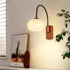 Rotating Bauhaus Glass Wall Light