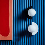 Modern Spherical Glass Wall Sconce