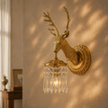 Alaric Stag Crystal Wall Sconce