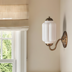 Eloise Vintage Glass Wall Sconce