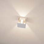 Xena Rechargeable LED Wall Light – Dimmable Black Aluminium Sconce