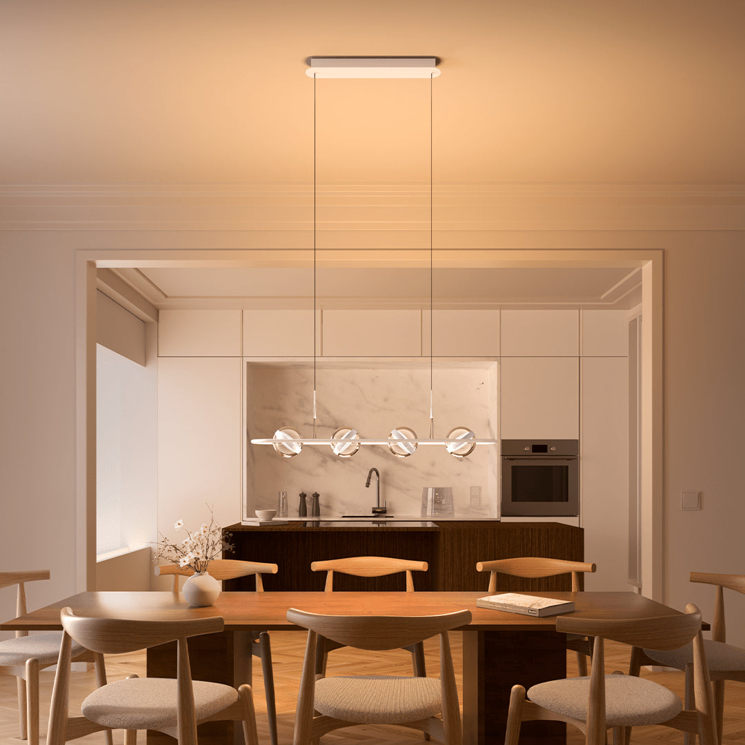 Riva Dimmable LED Pendant Light – Modern Metal Design with Adjustable Illumination