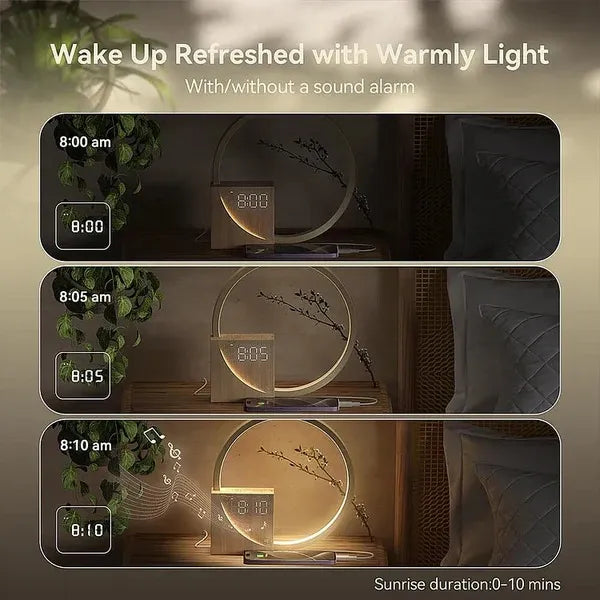 Touch Alarm Clock &amp; Bedside Lamp