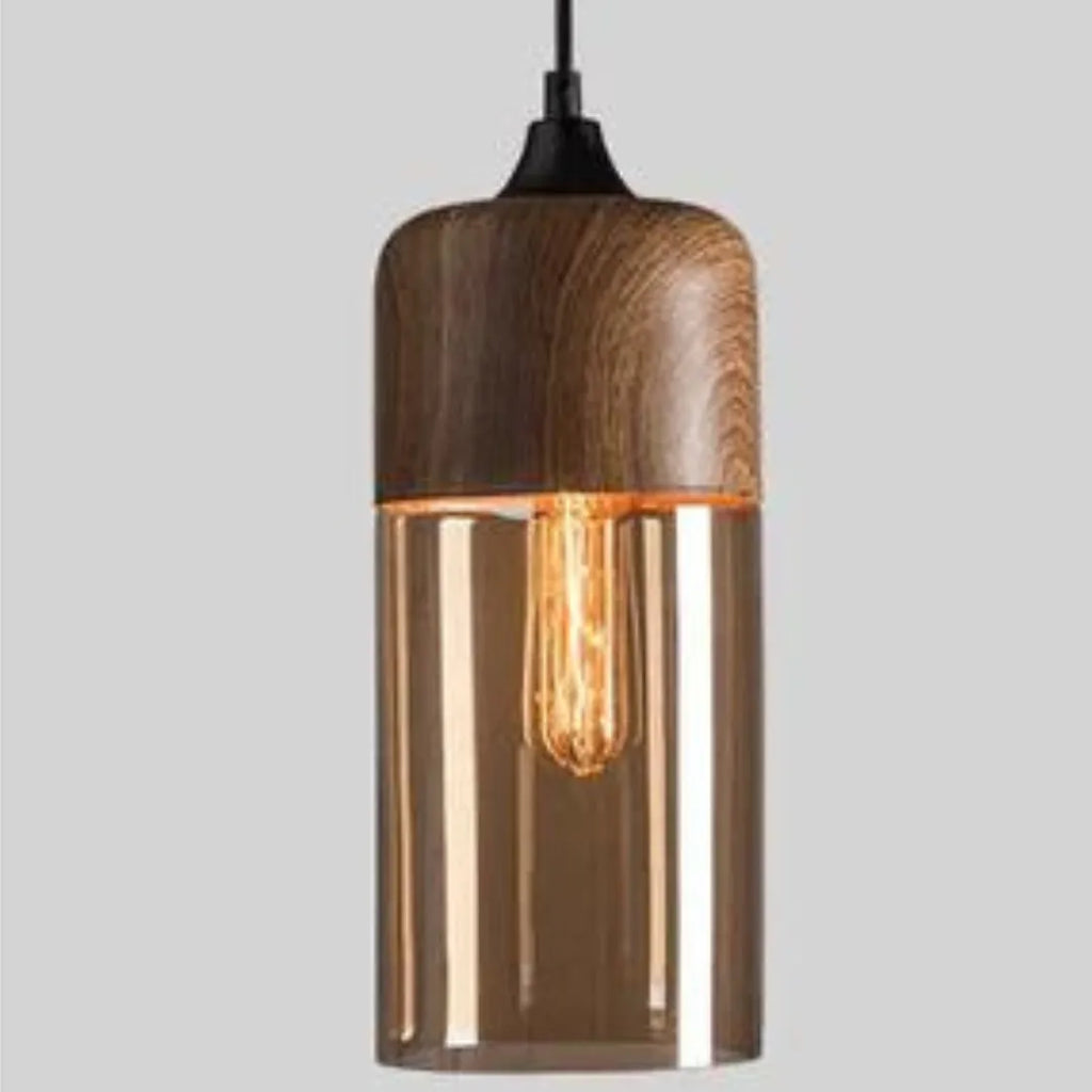 Scandinavian Wood Ceiling Light