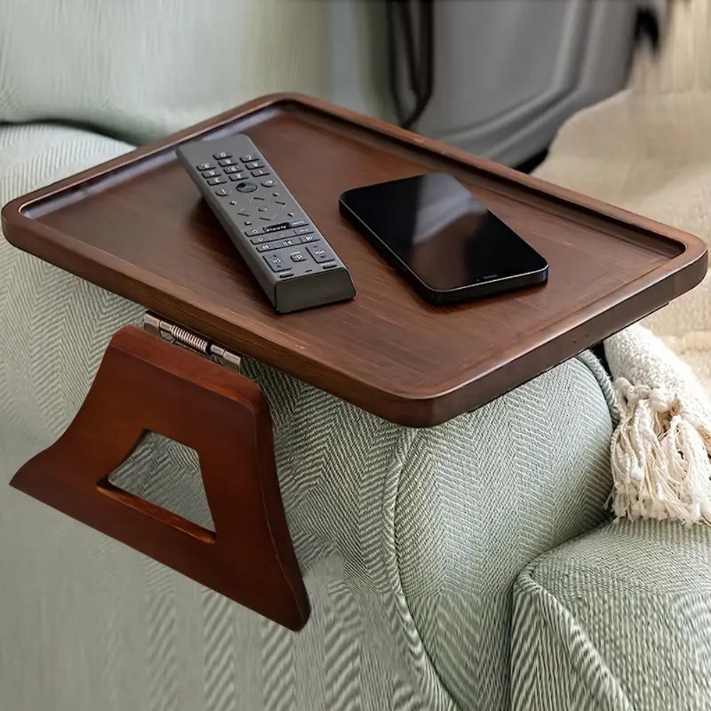 Adjustable Bamboo Sofa Tray