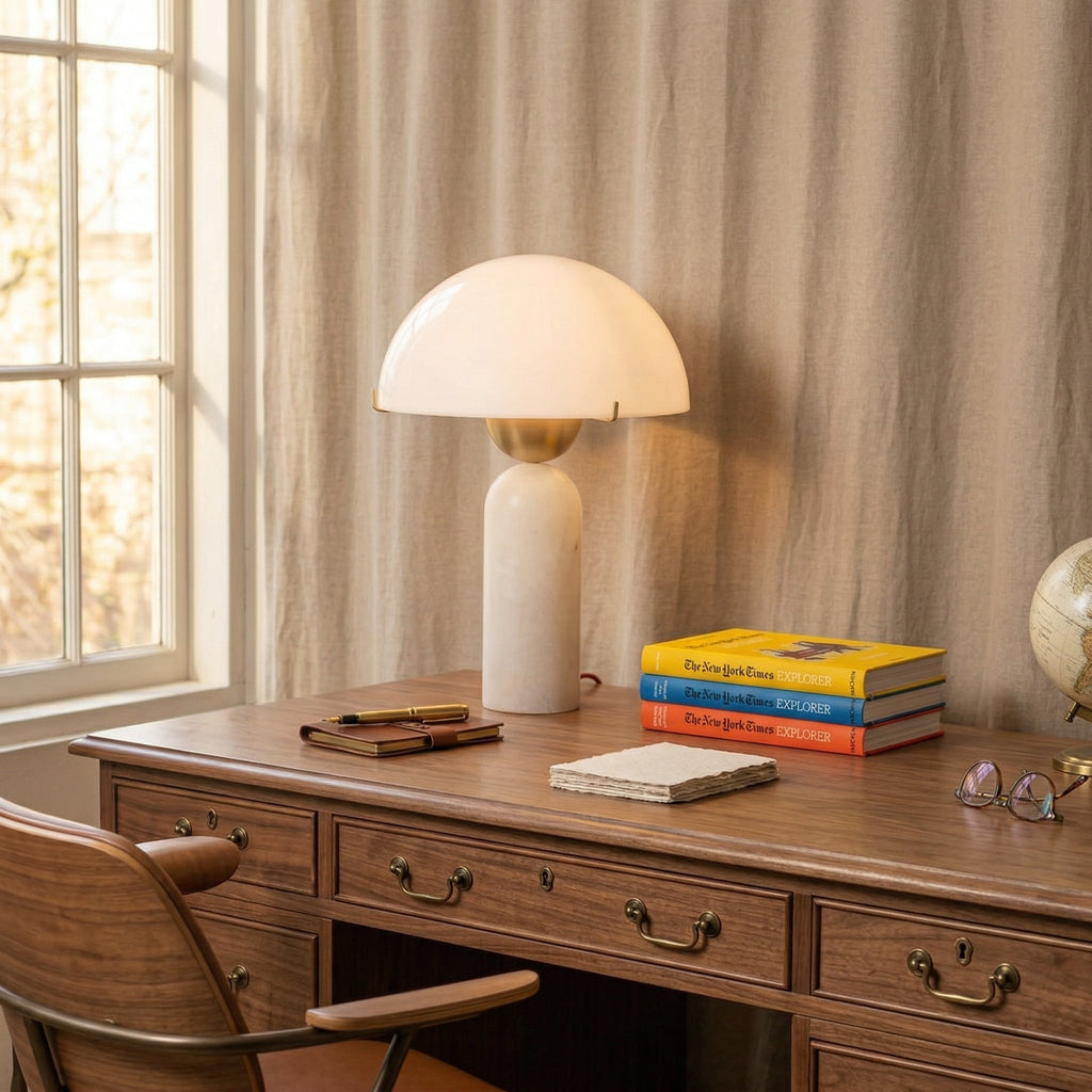 Peono Natural Stone Table Lamp