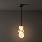 Alabaster Totem Pendant Light
