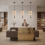 Lyra Alabaster Pendant Light
