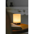 Snowflake Alabaster Table Lamp