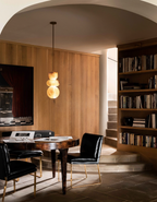 Alabaster Totem Pendant Light