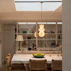 Alabaster Totem Pendant Light