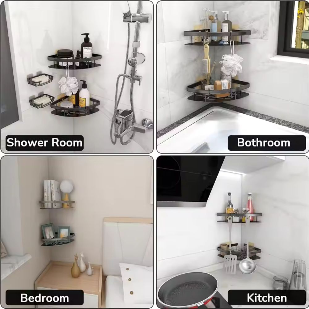 Aluma Curve Shower Shelf
