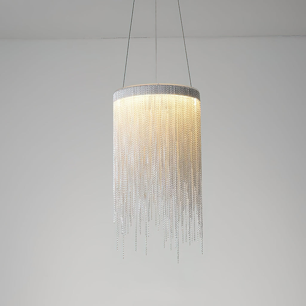 Chain Tassel Pendant Light