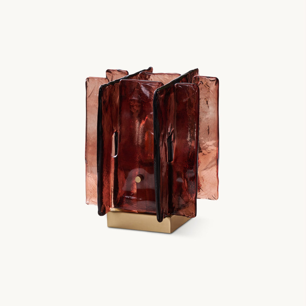 Building Block Glass Table Lamp