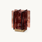 Building Block Glass Table Lamp
