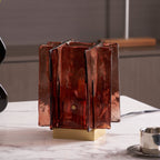 Building Block Glass Table Lamp