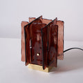 Building Block Glass Table Lamp