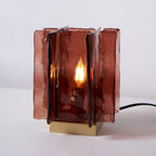 Building Block Glass Table Lamp