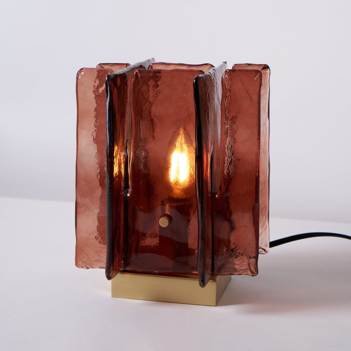 Building Block Glass Table Lamp