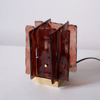 Building Block Glass Table Lamp