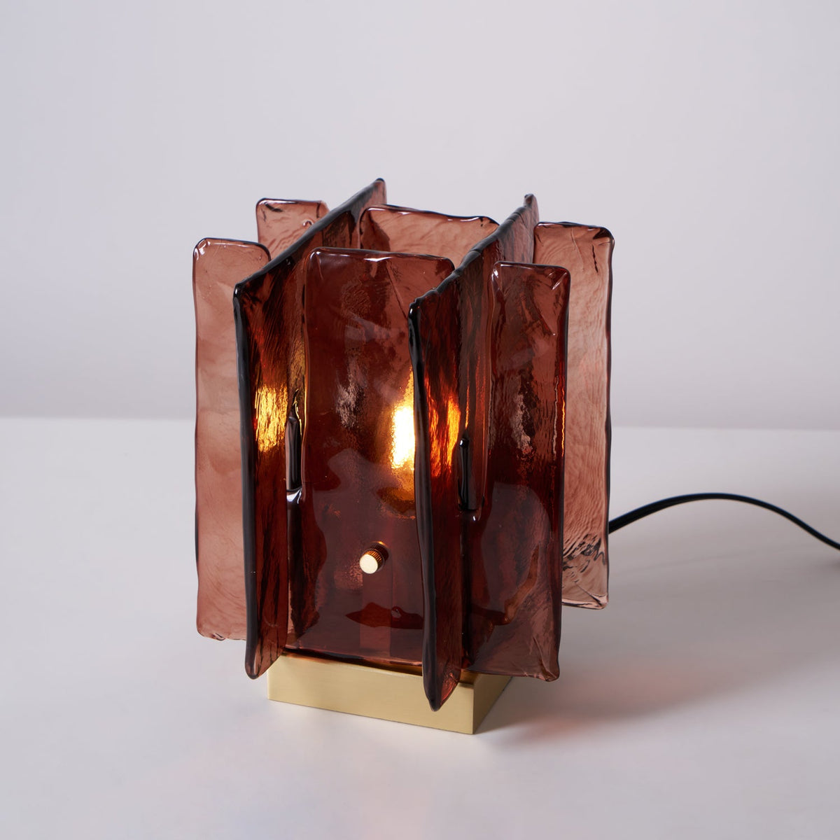 Building Block Glass Table Lamp