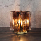 Building Block Glass Table Lamp