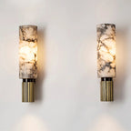 Natural Alabaster Wall Sconce
