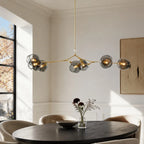 Arlo Branching Bubble Glass Chandelier