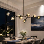 Arlo Branching Bubble Glass Chandelier