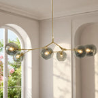 Arlo Branching Bubble Glass Chandelier