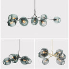Arlo Branching Bubble Glass Chandelier