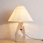 Sculptural Stone Table Lamp