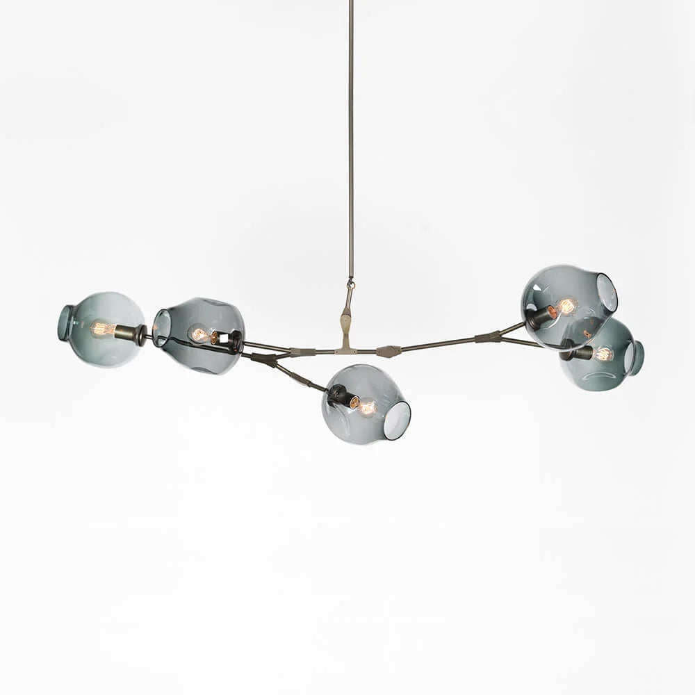 Arlo Branching Bubble Glass Chandelier