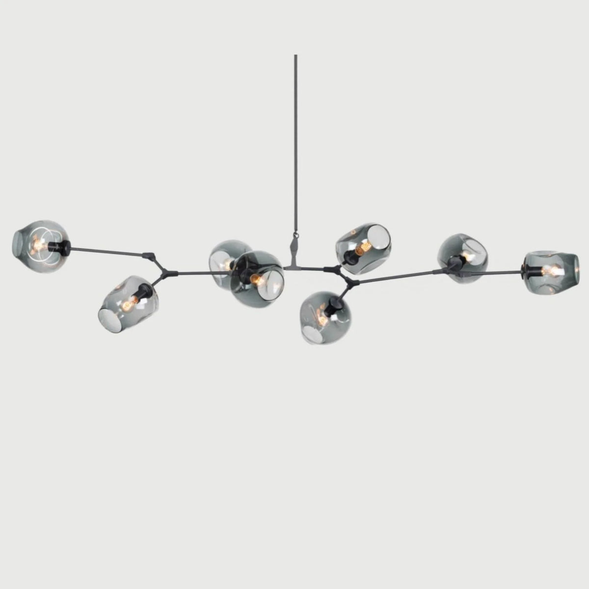 Arlo Branching Bubble Glass Chandelier