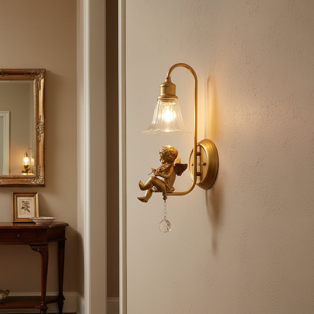 Art Angel Wall Lamp