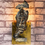 Human Face Sculptural Wall Lamp