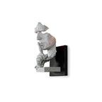 Human Face Sculptural Wall Lamp