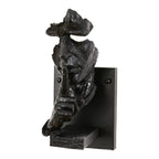 Human Face Sculptural Wall Lamp