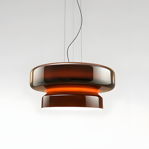 Arthur Curved Glass Pendant Light
