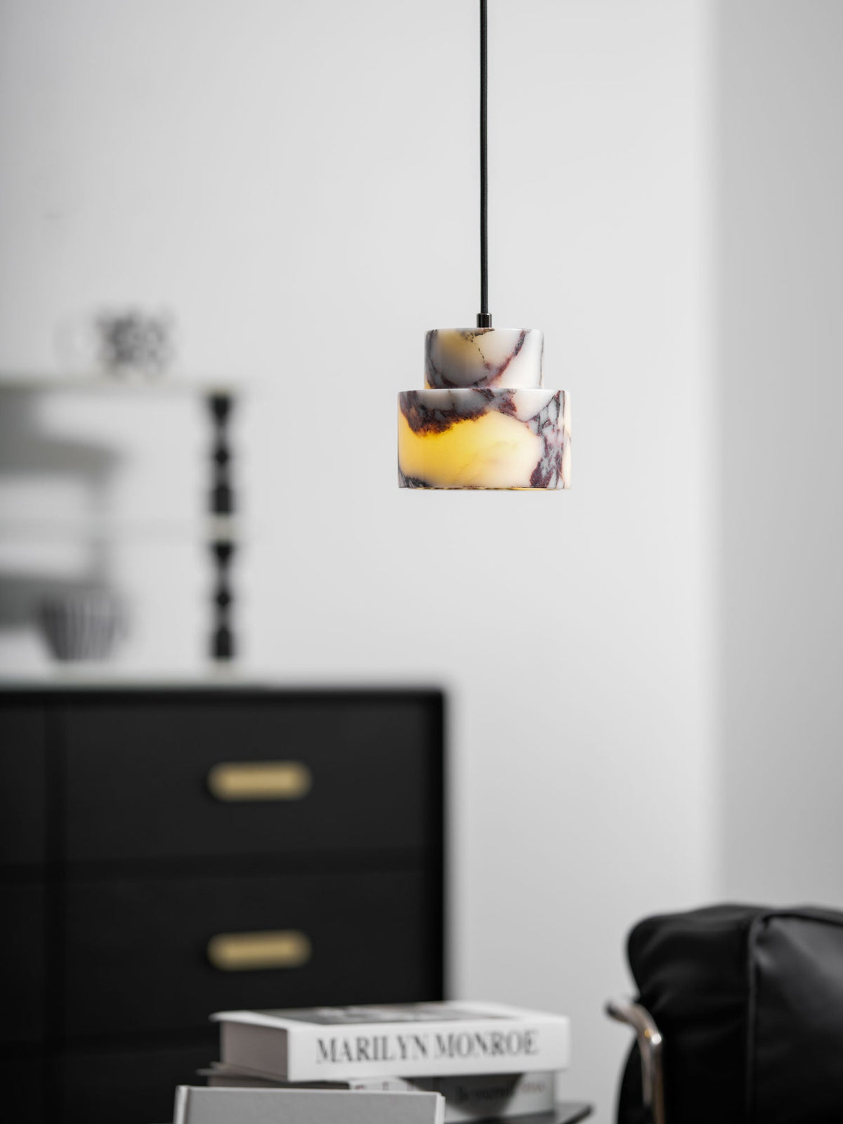 Astr Marble Pendant Light